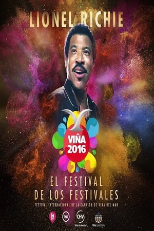 Poster Lionel Richie Festival de Viña del Mar 2016