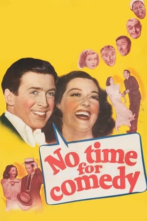 Poster No Time for Comedy 1940