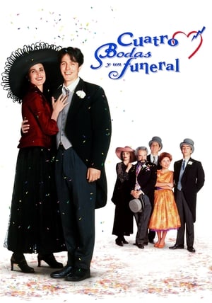 Poster Cuatro bodas y un funeral 1994