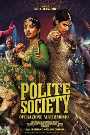 Poster Polite Society - Operazione matrimonio 2023