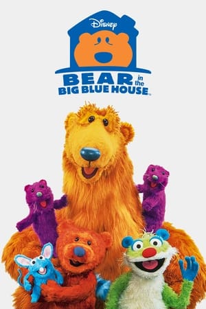 Image Niedźwiedź w dużym niebieskim domu