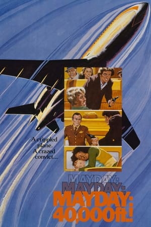 Poster Mayday at 40,000 Feet! 1977