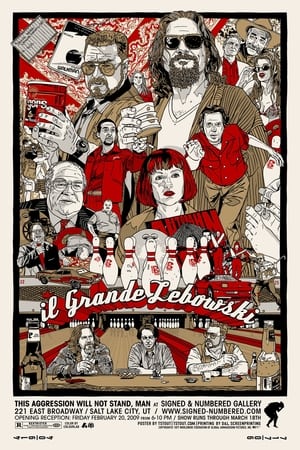 Poster Il grande Lebowski 1998