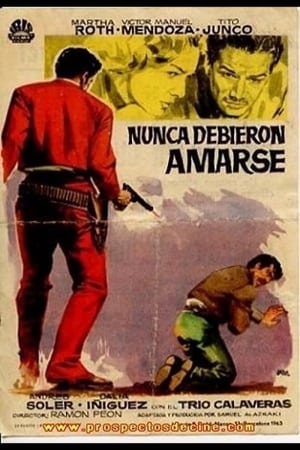 Poster Nunca debieron amarse 1951