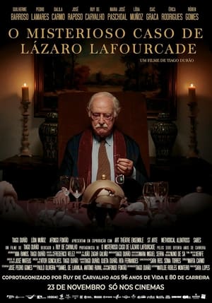 Poster O Misterioso Caso de Lázaro Lafourcade 2024