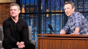 Late Night with Seth Meyers Season 10 :Episode 86  Matt Damon, Kristin Chenoweth