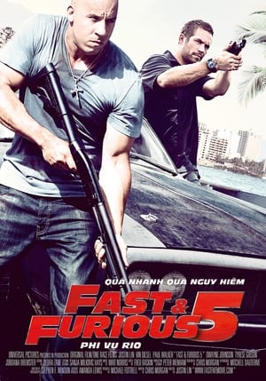 Poster Fast & Furious 5: Phi Vụ Rio 2011