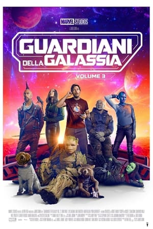 Poster Guardiani della Galassia Vol. 3 2023