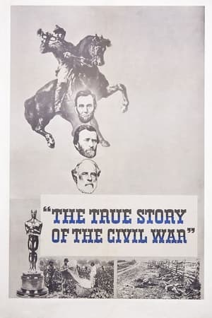 Poster The True Story of the Civil War 1956