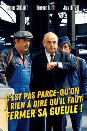 C'est pas parce qu'on a rien à dire qu'il faut fermer sa gueule... 1975