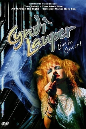 Poster Cyndi Lauper -  Live in Paris 1987