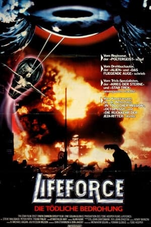 Poster Lifeforce - Die tödliche Bedrohung 1985