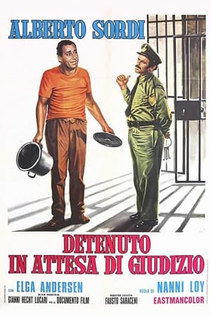 Poster Detenuto in attesa di giudizio 1971