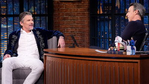 Late Night with Seth Meyers Season 13 :Episode 18  Ethan Hawke, Zadie Smith