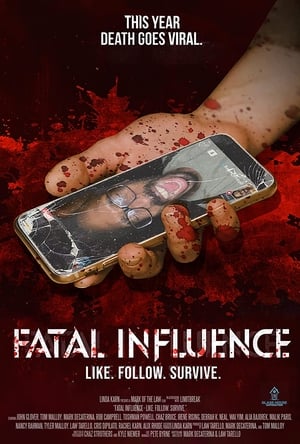 Poster Fatal Influence: Like. Follow. Survive. 2022