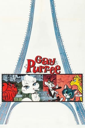 Poster Gay Purr-ee 1962