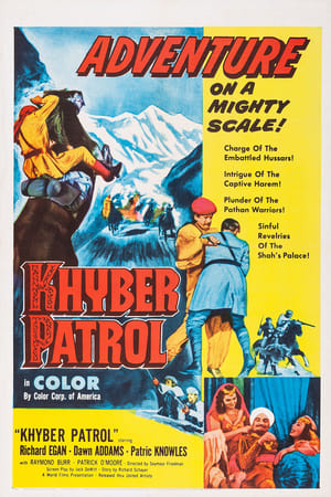 Poster Khyber Patrol 1954