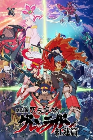 Poster 劇場版 天元突破グレンラガン 紅蓮篇 2008