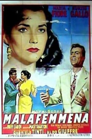 Poster Malafemmena 1957