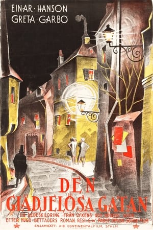 Poster Den glädjelösa gatan 1925