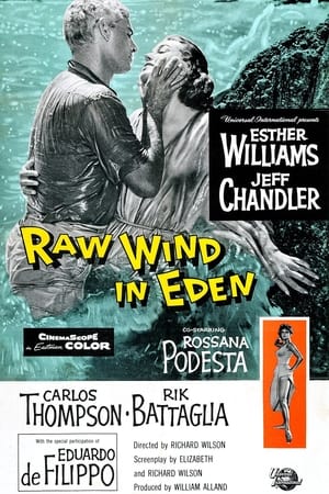 Poster Raw Wind in Eden 1958