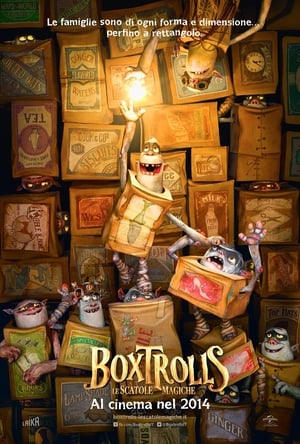 Poster Boxtrolls - Le scatole magiche 2014