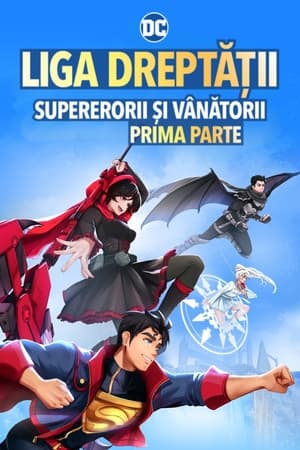 Poster Justice League x RWBY: Super Heroes & Huntsmen, Part One 2023