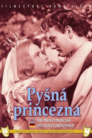 Poster Pyšná princezna 1952