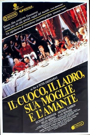 Poster Il cuoco, il ladro, sua moglie e l'amante 1989