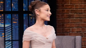 Late Night with Seth Meyers Season 13 :Episode 45  Ariana Grande, Fran Drescher