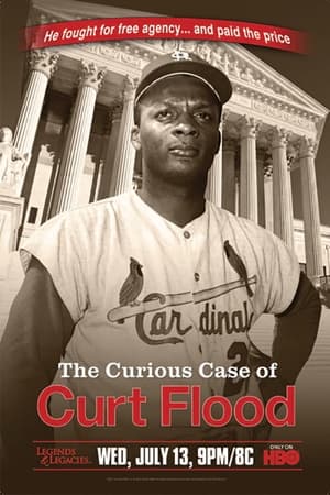Poster The Curious Case of Curt Flood 2011