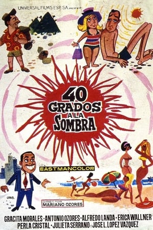 Poster 40 grados a la sombra 1967