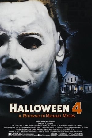 Poster Halloween 4 - Il ritorno di Michael Myers 1988