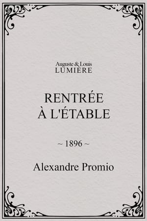 Rentrée à l'étable 1896