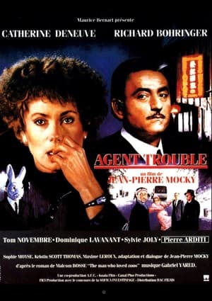 Poster Agent Trouble 1987