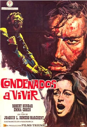 Poster Condenados a vivir 1972