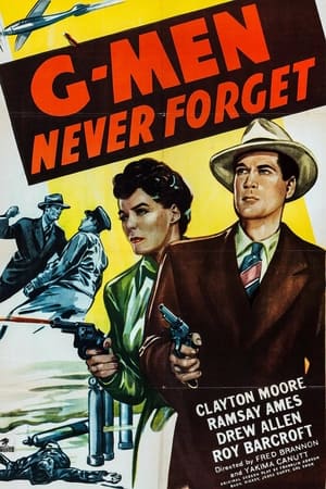 Poster G-Men Never Forget 1948