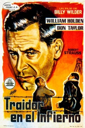 Poster Traidor En El Infierno 1953