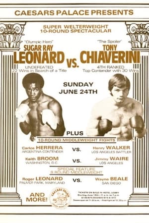 Télécharger Sugar Ray Leonard vs. Tony Chiaverini ou regarder en streaming Torrent magnet 