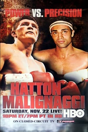Poster Ricky Hatton vs. Paulie Malignaggi 2008
