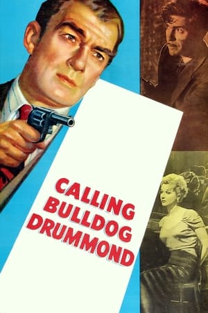 Poster Calling Bulldog Drummond 1951