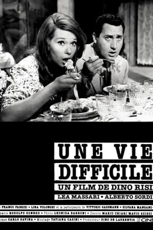 Poster Une vie difficile 1961