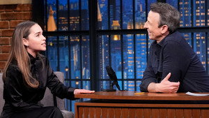 Late Night with Seth Meyers Season 13 :Episode 50  Emilia Clarke, Connor Storrie