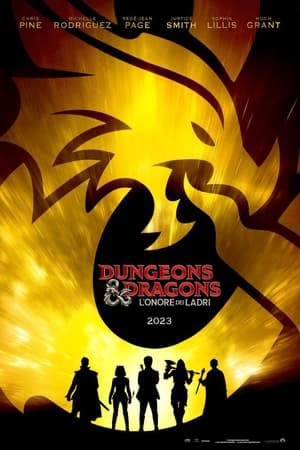 Poster Dungeons & Dragons - L'onore dei ladri 2023