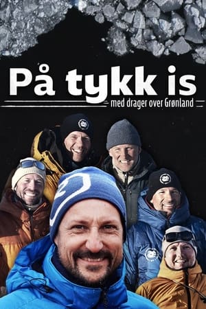 Image På tyk is - med drager over Grønland