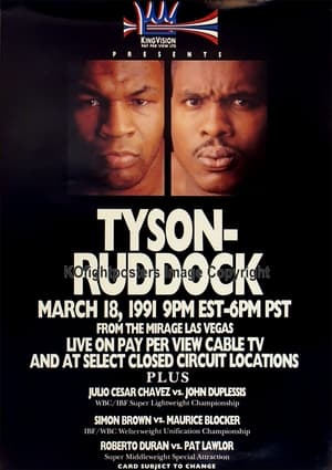 Télécharger Mike Tyson vs Donovan Razor Ruddock I ou regarder en streaming Torrent magnet 