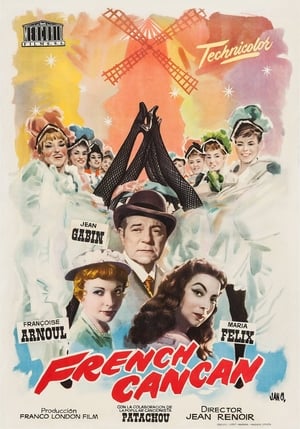 Poster French Cancan 1955