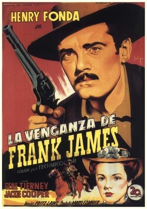 Poster La venganza de Frank James 1940