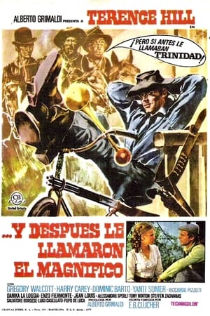 Poster Y después le llamaron el magnífico 1972