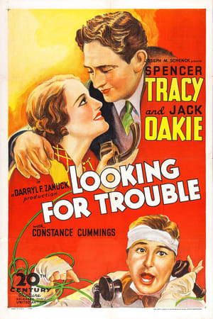 Poster Looking for Trouble 1934